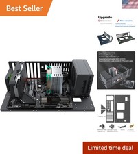 DIY Gaming Computer Case with Air Cooling & 5 Expansion Slots - Versatile Design picture