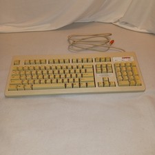COMPAQ Keyboard RT6656TW 121740-001A Vintage Mechanical Wired Clacky Keys  picture