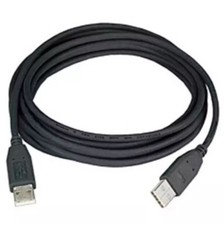 NEW Ziotek 131 1032 Ziotek USB 2.0 Cable A Male To A Male Black 15ft  picture
