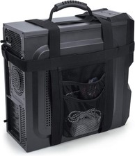 PC Tower Carrying Strap with Rubber Handle, Desktop Carrying Case Belt Computer  picture