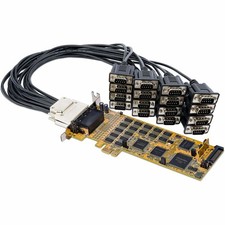 StarTech PCI Express Serial Card 16 DB9 RS232 Ports PEX16S550LP picture