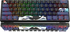 60% Percent Keyboard Gaming, Creamy Mechanical Wired Keyboard Anime picture