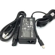 Genuine HP USB-C 65W Laptop Charger AC Power Adapter L65505-003 L67440-001 NEW picture