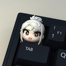 Valorant 3D Character Design Keycap Cute Collectible Gaming Gift Jett Sage Gekko picture