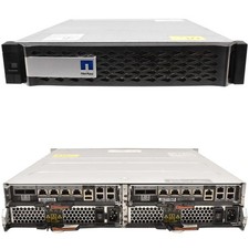 NetApp FAS2520 NAF-1201 Expansion Shelf Disk 12x LFF 2x Controllers 111-01323 picture