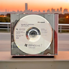 OEM Microsoft Windows 7 Ultimate 32-bit DVD, Service Pack 1, Key NOT included. picture