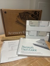 Macintosh Accessory Kit With Disks Documents Manuals Etc APPLE Box picture