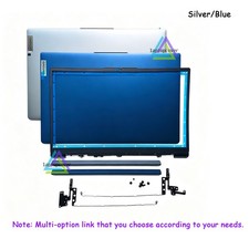 Back Cover /Bezel/Hinge Screws For Lenovo IdeaPad Slim 3 15IRU8 82X7 Silver/Blue picture