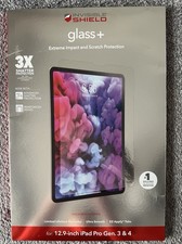 ZAGG - InvisibleShield Glass+ Screen Protector for Apple iPad Pro 12.9