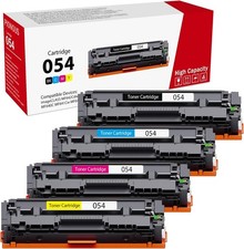 054 Toner 4-Pack for Canon MF642Cdw MF644Cdw MF641Cw LBP622Cdw CMYK picture