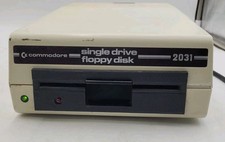 Commodore 2031 SINGLE Drive Floppy Disk PET CBM IEEE-488 TESTED TO POWER picture