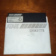 Atari Home Filing Manager Diskette 1982. CX8129 And CX8111 picture