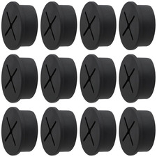 12 Pack 1 Inch Rubber Desk Grommets Silicone Cable Cord Grommet Wire Hole Cover picture