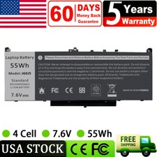 LOT J60J5 Battery 55Wh For Dell Latitude E7470 E7270 7470 7270 451-BBSY MC34Y picture