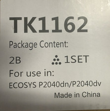 TK-1162 Black Compatible Toner Cartridge (2 Pack) for  ECOSYS P2040dn P2040dv picture