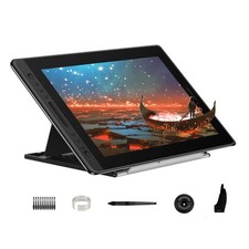 HUION Kamvas Pro 16 Drawing Tablet with Screen,120% sRGB, Touch Bar,15.6