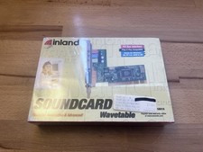Inland ALS 120 PCI Wavetable Sound Card 58016 Retro Win 98 DOS NEW Sealed picture