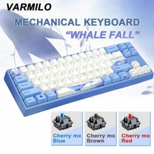 Ducky&Varmilo jointly MIYA PRO Blue Whale fall 68 key Mechanical Keyboard picture
