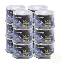 600 Ridata 6X BD-R 25GB Blu-ray White Inkjet Hub Printable Recordable Blank Disc picture
