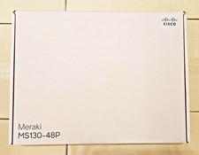 Cisco Meraki MS130-48P-HW 48-Port Gigabit PoE+ Cloud Manage UNCLAIMED Lot of 10 picture