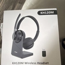 Sky Wing KH120M Wireless Headset Bluetooth USB Dongle 400mAh V5.2 40h Headband picture