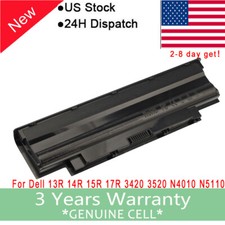 9 Cell Battery For Dell Inspiron J1KND N3010 N4010 N5010 N7010 N7110 N5040 I8U1 picture