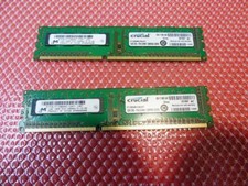 2GB (2 x 1GB) - Crucial, DDR3 1333MHZ PC3-10600U Memory, CT12864BA1339.8FF 240P picture