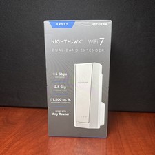 Netgear EXS27-100NAS Nighthawk - Wi-Fi 7 5 Gbit/s Wireless Range Extender (3802) picture