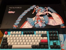 REALFORCE GX1 Hatsune Miku Gaming Keyboard Japan Limited picture