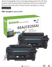 Aztech Compatible Toner Cartridge Replacement  HP 55X CE255X 55A CE255A 1 pack  picture