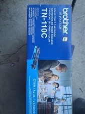 Brother TN-110C Cyan Toner Cartridge Open Box Factory Sealed Cartridge picture