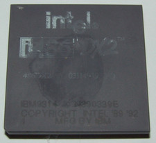 Intel 486 DX2-66 SX750 manufactured by IBM 9314 66Mhz Ultra Rare CPU picture