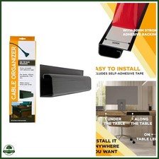 Simple Cord 5 Pack of 16-Inch J Channel Cable Management Under Desk - Easy to In picture