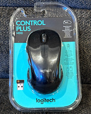 Logitech Control Plus M510 Wireless USB Optical Mouse 1000 DPI 7-Button Black picture