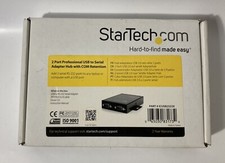 StarTech ICUSB2322X 2 Port  USB to Serial Adapter Hub with COM Comes w/out Power picture