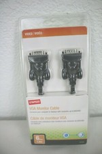 NEW Staples Video VGA Monitor Cable For Resolution Up 640x480 6 Foot picture