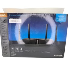 Netgear Nighthawk AX5 AX3600 WiFi 6 Router 5-Stream RAX41 Dual Band Gigabit picture
