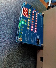 Commodore 64 128 Diagnostic volt meter & DIAG suite with BUS detection LEDS c64 picture