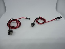 2 x Pack Lot PC Power Switch Button Computer Case 2 Pin Motherboard On Off Cable picture