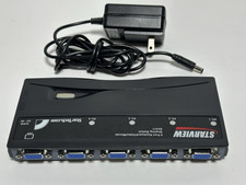 STARTECH Starview 4-Port Keyboard/Video/Mouse Sharing Switch SV411 CBEDE8CEA73 picture