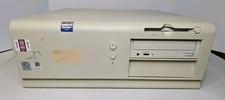 Vintage Dell OptiPlex GX1 Desktop Computer Pentium III 500MHz 128MB No HD, No OS picture