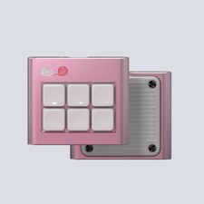 RAMAWORKS M6-C Hazakura 6-Key Macro Pad CNC Aluminum Hot-Swap VIA/QMK Rama Works picture