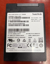 SanDisk X400 256GB SSD 2.5