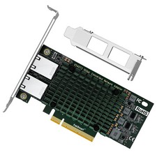 PCIE X8 Interface to 2X 10Gbps RJ45 Ports Network Adapter, Intel X540-AT2 Eth... picture
