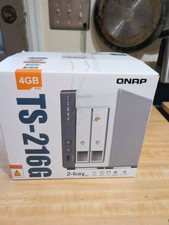 QNAP TS-216G 2-Bay NAS 4GB RAM Quad-Core 2.5GbE Network Storage Diskless picture
