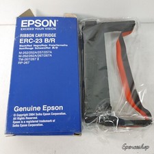 *Sealed in Open Box* Epson ERC-23 B/R Black/Red Ribbon Cartridge picture