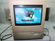 NEC PC-9821 Cx model S2, older PC, OS Windows 95, color display. picture