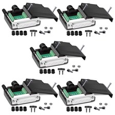 5 PCS DB25 Solderless Connector RS232 DSUB Serial 25Pin Female Adapter picture