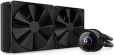 NZXT Kraken 280mm AIO Liquid CPU Cooler LCD Display Black NEW SEALED RL-KN280-B picture
