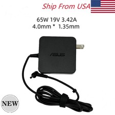 New Genuine 65W 19V 3.42A AC Adapter Laptop Charger For ASUS Zenbook 4.0*1.35mm picture